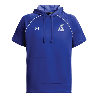 Academy of the Holy Angels UA Command Short Sleeve Hoodie-USA