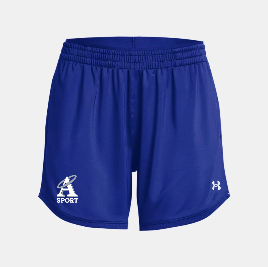 Academy of the Holy Angels Women's UA Knit Mid-Length Shorts