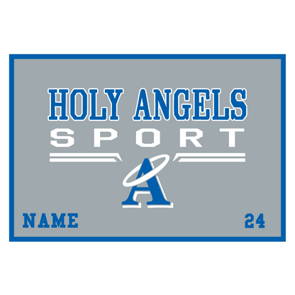 Holy Angels Custom Fleece Blanket