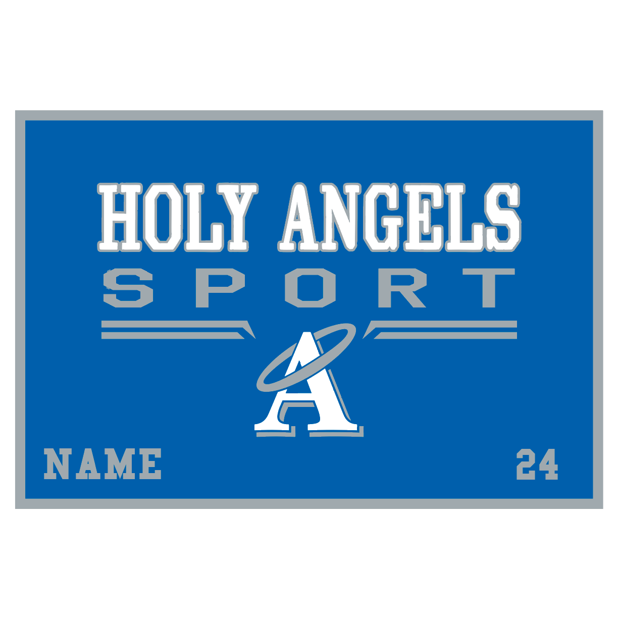 Holy Angels Custom Fleece Blanket