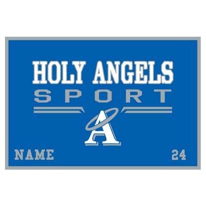 Holy Angels Custom Fleece Blanket