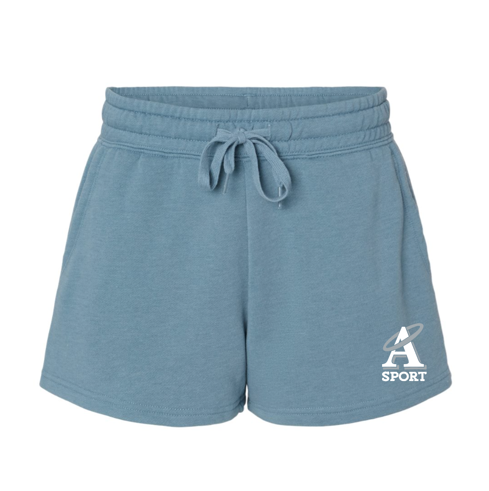 Women’s Lightweight California Wave Wash Fleece Shorts