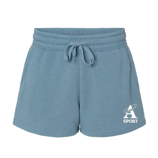 Women’s Lightweight California Wave Wash Fleece Shorts
